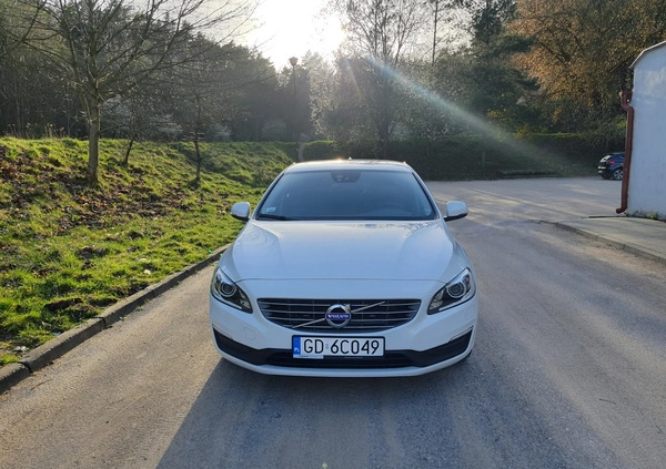 Volvo S60 cena 67800 przebieg: 172600, rok produkcji 2016 z Gdańsk małe 56
